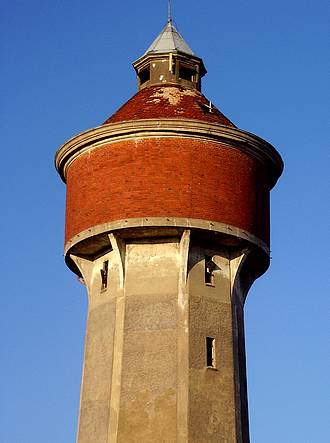 wieża ciśnień w Olsztynku